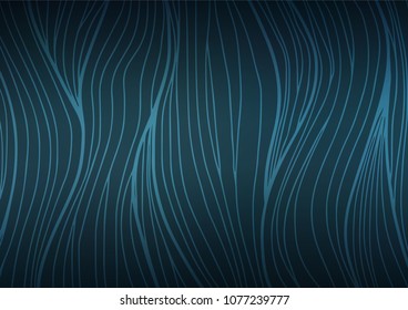Dark BLUE vector natural abstract template. Ethnic elegant natural pattern with gradient. Brand-new style for your business design.