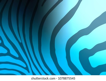 Dark BLUE vector natural abstract texture. Decorative shining illustration with doodles on abstract template. The pattern can be used for wallpapers and coloring books.