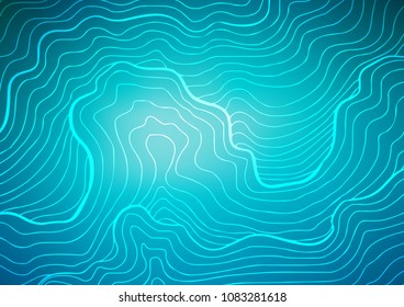 Dark BLUE vector natural abstract texture. Glitter abstract illustration with doodles and Zen tangles. The best blurred design for your business.