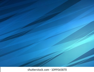 Dark BLUE vector natural abstract background. Colorful illustration in abstract style with doodles and Zen tangles. The elegant pattern can be used as a part of a brand book.