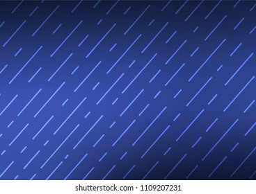 Dark BLUE vector natural abstract pattern. Ethnic elegant natural pattern with gradient. A new texture for your design.