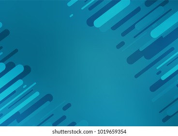 Dark BLUE vector natural elegant texture. An elegant bright illustration with lines in Natural style. A new texture for your design.