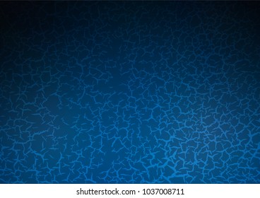 Dark BLUE vector natural elegant texture. Geometric doodle illustration in Origami style with gradient. The textured pattern can be used for website.