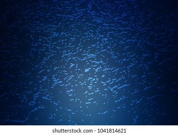 Dark BLUE vector natural elegant template. A completely new color illustration in doodle style. The pattern can be used for heads of websites and designs.
