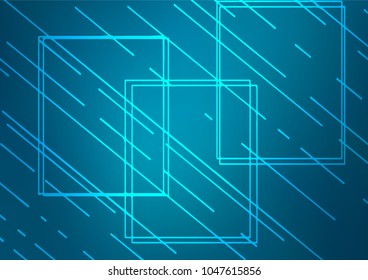 Dark BLUE vector natural elegant texture. Sketchy hand drawn doodles on blurred background. Brand-new style for your business design.