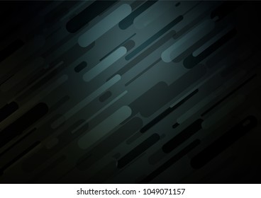 Dark BLUE vector natural elegant background. An elegant bright illustration with lines in Natural style. A completely new design for your business.