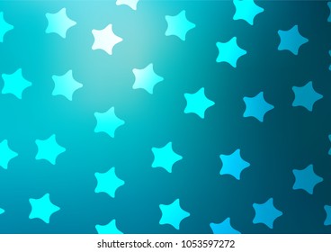 Dark BLUE vector natural elegant background. Blurred decorative design in Indian style with Zen tangles. The doodle design can be used for your web site.