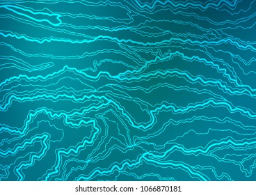 Dark BLUE vector natural elegant texture. Creative illustration in blurred style with doodles and Zen tangles. The pattern can be used for coloring books and pages for kids.