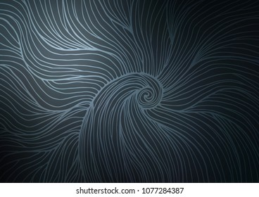 Dark BLUE vector natural elegant texture. Brand-new colored illustration in blurry style with doodles. The elegant pattern can be used as a part of a brand book.