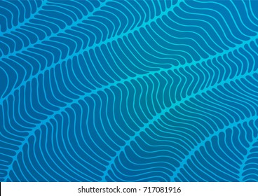 Dark BLUE vector natural elegant texture. Geometric doodle illustration in Origami style with gradient. The pattern can be used for heads of websites and designs.