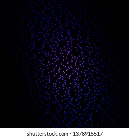 Dark BLUE vector pattern with abstract stars. Modern geometric abstract illustration with stars. Pattern for new year ad, booklets.