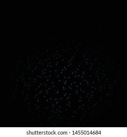 Dark BLUE vector pattern with abstract stars. Decorative illustration with stars on abstract template. Pattern for wrapping gifts.