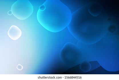 Dark BLUE vector pattern with bent lines. Creative geometric illustration in memphis style with gradient. The elegant pattern for brand book.