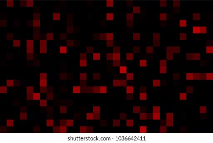 Dark BLUE vector pattern. Brand-new rectangular template. Shining geometric sample. Repeating theme with rectangular shapes. Texture for your design.