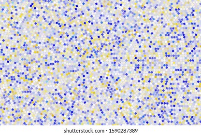 Dark BLUE vector pattern. Brand-new rectangular template. Shining geometric sample. Repeating theme with rectangular shapes. Texture for your design.