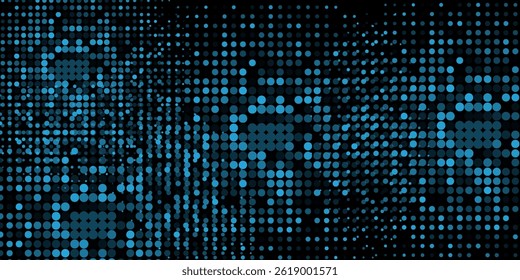 Dark BLUE vector pattern. Brand-new rectangular template. Shining geometric sample. Repeating theme with rectangular shapes. Texture for your design.