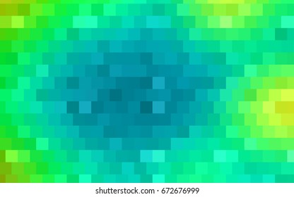 Dark BLUE vector pattern. Brand-new rectangular template. Shining geometric sample. Repeating theme with rectangular shapes. Texture for your design.