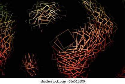 Dark BLUE vector pattern. Brand-new rectangular template. Shining geometric sample. Repeating theme with rectangular shapes. Texture for your design.