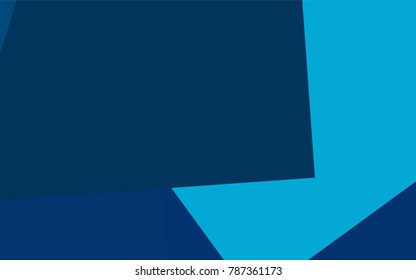 Dark BLUE vector pattern. Brand-new rectangular template. Shining geometric sample. Repeating theme with rectangular shapes. Texture for your design.
