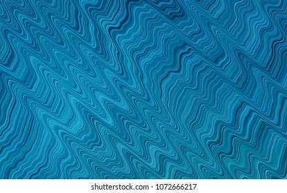 Dark BLUE vector pattern with bubble shapes. Colorful illustration in abstract marble style with gradient. Textured wave pattern for backgrounds.