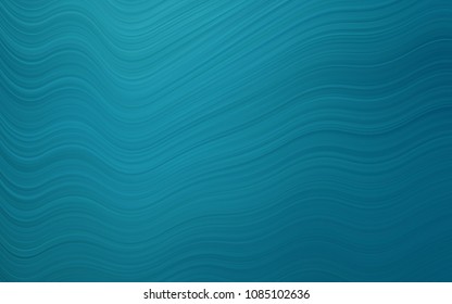 Dark BLUE vector pattern with bubble shapes. A vague circumflex abstract illustration with gradient. Marble design for your web site.