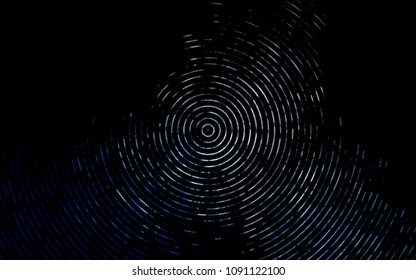 Dark BLUE vector pattern with bubble shapes. Colorful illustration in abstract marble style with gradient. Brand new design for your ads, poster, banner.