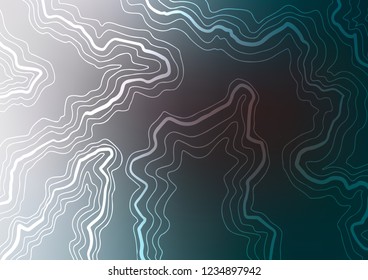 Dark BLUE vector pattern with bubble shapes. Brand new colored illustration in marble style with gradient. A new texture for your  ad, booklets, leaflets.