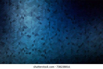 Dark BLUE vector pattern with colored spheres. Geometric sample of repeating circles on white background in halftone style. Dark BLUE vector pattern with colored spheres. Geometric sample of repeating circles on white background in halftone style.