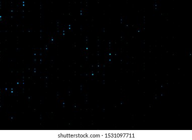 Dark BLUE vector pattern with crystals, rectangles. Glitter abstract illustration with rectangular shapes. Pattern for commercials.