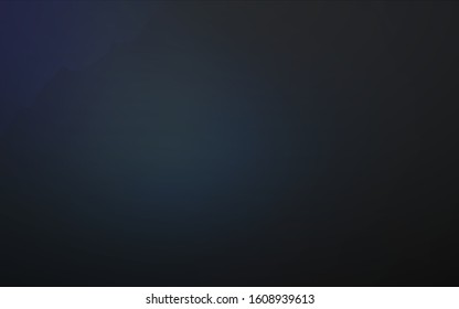 Dark BLUE vector pattern with curved circles. Brand-new colored illustration in mountain style with gradient. The template for cell phone backgrounds.