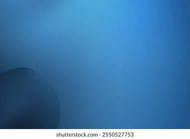 Dark BLUE vector pattern with curved circles. A sample with blurred bubble shapes. A new texture for your  ad, booklets, leaflets.