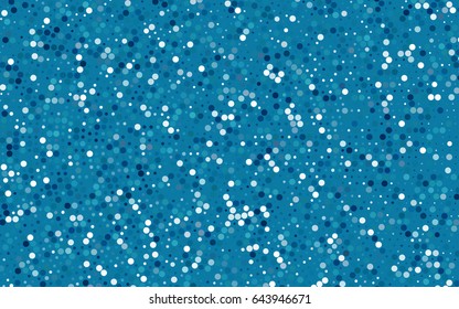 Dark BLUE vector   pattern of geometric circles, shapes. Colorful mosaic banner. Geometric background with colored disks.