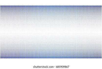 DARK BLUE vector pattern of geometric circle shapes. Colorful mosaic banner. Geometric background with colored disks.