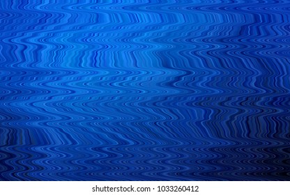Dark BLUE vector pattern with lamp shapes. Creative geometric illustration in marble style with gradient. Brand-new design for your ads, poster, banner.