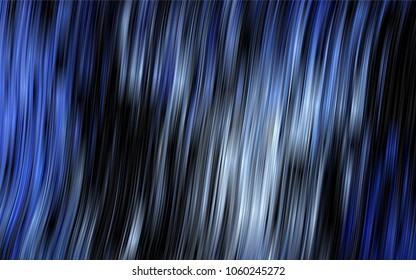 Dark BLUE vector pattern with lamp shapes. Creative illustration in halftone marble style with gradient. Marble style for your business design.