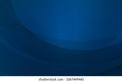 Dark BLUE vector pattern with lamp shapes. Shining illustration, which consist of blurred lines, circles. Marble design for your web site.