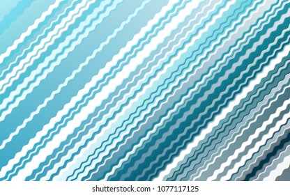 Dark BLUE vector pattern with lamp shapes. A completely new color illustration in marble style. A completely new template for your business design.