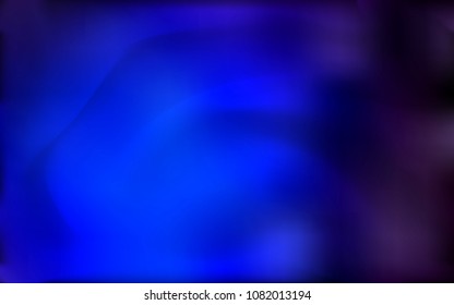 Dark BLUE vector pattern with lamp shapes. An elegant bright illustration with gradient. Pattern for your business design.
