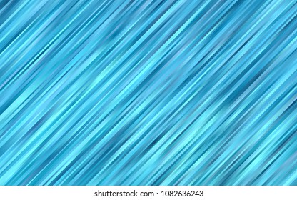 Dark BLUE vector pattern with lamp shapes. An elegant bright illustration with gradient. New composition for your brand book.