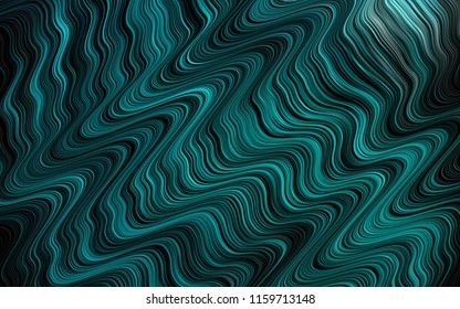Dark BLUE vector pattern with lamp shapes. An elegant bright illustration with gradient. New composition for your brand book.