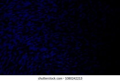Dark BLUE vector pattern with lava shapes. Blurred geometric sample with gradient bubbles.  Textured wave pattern for backgrounds.