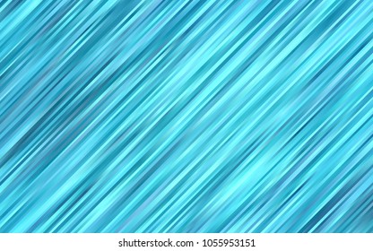 Dark BLUE vector pattern with lines, ovals. Creative illustration in halftone marble style with gradient. New composition for your brand book.