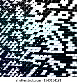 Dark BLUE vector pattern with lines. Geometric abstract illustration with blurred lines. Pattern for websites, landing pages.