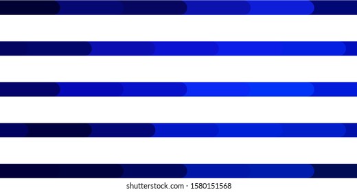 Dark BLUE vector pattern with lines. Gradient abstract design in simple style with sharp lines. Pattern for ads, commercials.