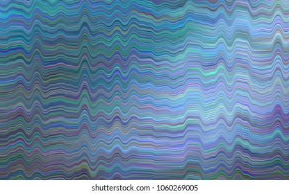 Dark BLUE vector pattern with liquid shapes. An elegant bright illustration with gradient. Brand-new design for your ads, poster, banner.