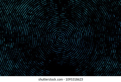 Dark BLUE vector pattern with liquid shapes. A vague circumflex abstract illustration with gradient. The best blurred design for your business.