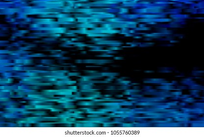 Dark BLUE vector pattern with narrow lines. Shining colored illustration with narrow lines. The pattern can be used for websites.