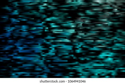 Dark BLUE vector pattern with narrow lines. Lines on blurred abstract background with gradient. Smart design for your business advert.