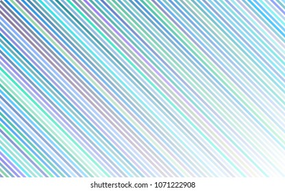 Dark BLUE vector pattern with narrow lines. Modern geometrical abstract illustration with staves. Best design for your ad, poster, banner.