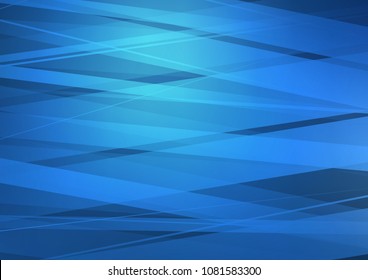 Dark BLUE vector pattern with narrow lines. Shining colored illustration with narrow lines. The pattern can be used as ads, poster, banner for commercial.